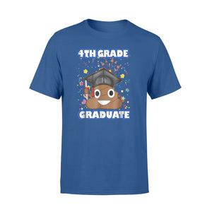 Cute Poop Emoji 4th Grade Graduate Class Of Funny T-Shirt