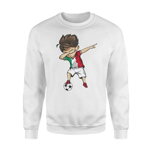 Dabbing Soccer Boy Italy Jersey  - Italian Footbal Sweatshirt