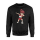Dabbing Soccer Girl Egypt Jersey - Egyptian Football Sweatshirt