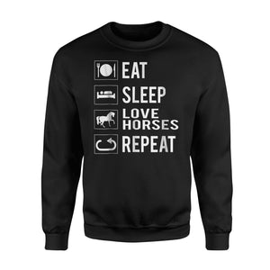 Funny Horse Gift Men Women Teens Sweatshirt