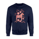 Dala Horse Swedish Pretty Art Sweatshirt