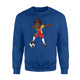 Cameroon Cameroonian Dabbing Soccer Boy Football Flag Sweatshirt