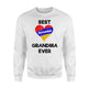 Best Armenian Grandma Ever Armenia Heart Flag Gift Sweatshirt