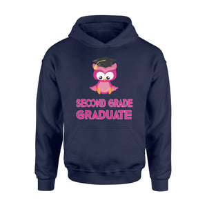 Graduation Owl Second 2nd Grade Graduate Hoodie
