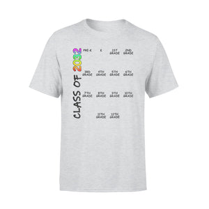 Graduation Class Of 2032 Per-K -12th Grade Hand Prints T-Shirt