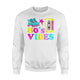 80s Vibes Roller Skate Party Cassette Tape Vintage Sweatshirt