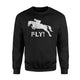 Fly Horse Man Jockey Gifts Sweatshirt