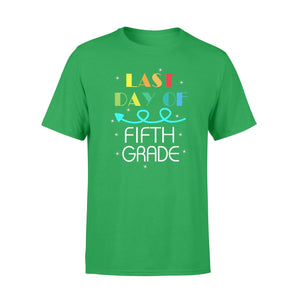 Funny Star Light Last Day Of Fifth Grade Graduation T-Shirt