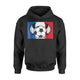 France Football French Soccer Flag Vintage Hoodie