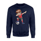 Dabbing Soccer For Boys Kids Men Dab Funny Football Sweatshirt