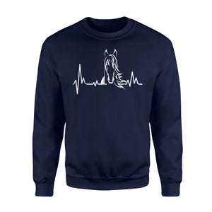 Heart Beat Horse Sweatshirt