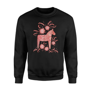 Dala Horse Swedish Pretty Art Sweatshirt