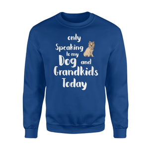 Funny Yorkie Westie Pup Lover For Grandma Or Grandpa Sweatshirt