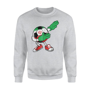 Dabbing Soccer Ball Iran Jersey Iranian Football Gift Sweatshirt