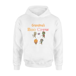Grandma Boo Crew Grandma Halloween Hoodie