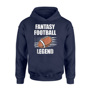 Fantasy Football Funny Legend Mens Womens Hoodie