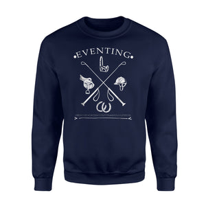 Horse Gift Horseback Riding Eventing Sweatshirt