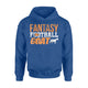 Fantasy Football Goat Funny Player Gift Draft Hoodie