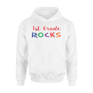 1st Grade Rocks Hoodie