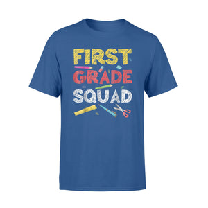 First Grade Squad 1st Grade Graduation Gift T-Shirt