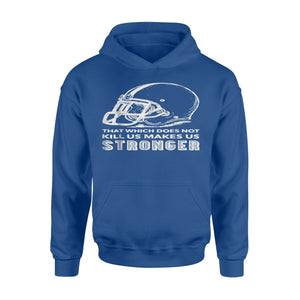 Football Fan Inspirational Quote Apparel Mens Womens Hoodie