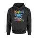 Kids Roaring Into Kindergarten Dinosaur T-Rex  Grade  Hoodie