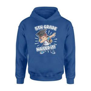 Dabbing Graduation Boy 5th Grade Boys Class Of Hoodie