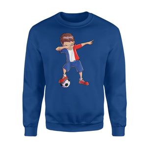 Dabbing Soccer France Boys Men French Football Gifts Sweatshirt