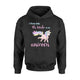 I Flew Into 4th Grade-Riley Name On The Back  Hoodie