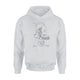 Football Helmet Vintage Patent Drawing Funny Novelty Hoodie