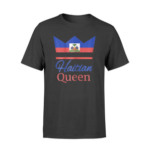 Haitian Queen Womens  Perfect Haiti Flag Crown Gift T-Shirt
