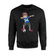 Dabbing Soccer Boys Scotland Scottish Football Gifts Sweatshirt