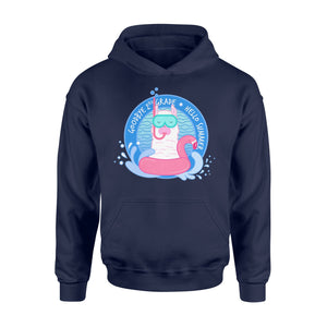 Kids Goodbye 2nd Grade Hello Summer  For Girls Or Boys  Hoodie