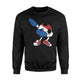 Dabbing Soccer Ball Netherlands Jersey  Dutch Football Sweatshirt