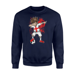 Dabbing Boy England Soccer Jersey Football Sweatshirt