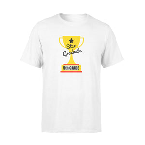 Fifth Grade Graduation Star Graduate Trophy Cup Gifts T-Shirt