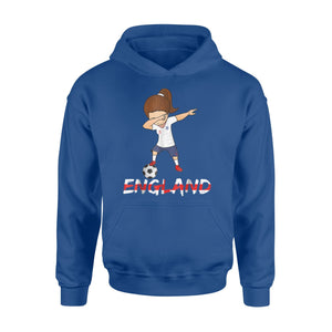 England Football English Soccer Dabbing Jersey Hoodie