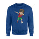 Dabbing Soccer Boy Morocco Jersey  - Moroccan Football Sweatshirt
