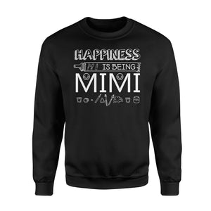 Happiness Is Being Mimi Promoted To Grandma Sweatshirt