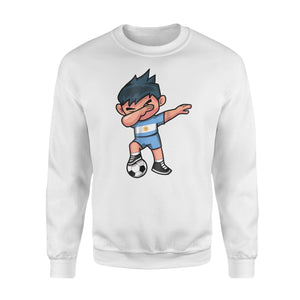 Dabbing Soccer Boy Argentina Argentinian Football Sweatshirt