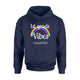 Kids Bright Rainbow 1st First Grade Vibes  Hoodie