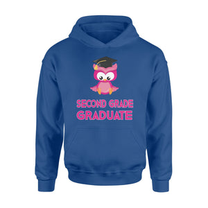 Graduation Owl Second 2nd Grade Graduate Hoodie