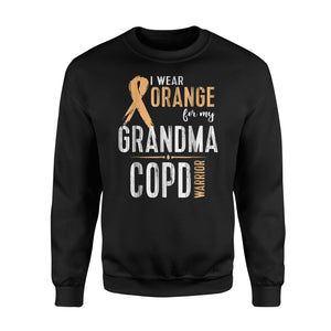 COPD Awareness Grandma COPD Awareness Ribbon Sweatshirt