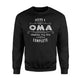 Being A Oma Makes My Life Complete Women Grandma Sweatshirt