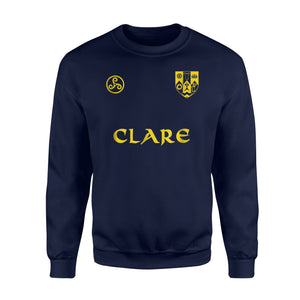Clare Football Hurling Jersey Sweatshirt