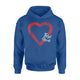 I Love Third Grade   For 3rd Grader Kids  Hoodie