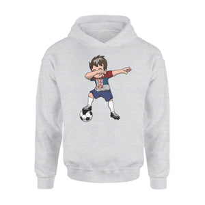 Dabbing Soccer Boys Serbia Serbian Belgrade Gift Hoodie