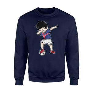 Dabbing Soccer Boy Iceland Football  Iceland Gift Sweatshirt