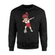 Dabbing Soccer Girl Poland Jersey - Polish Football Sweatshirt