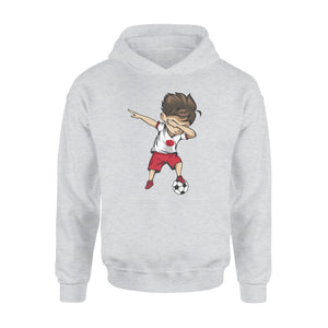 Dabbing Soccer Boy Japan Jersey Japanese Football Hoodie
